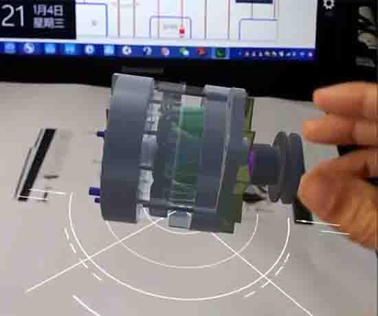 北汽電動機驅動器VR3D教學實訓軟件